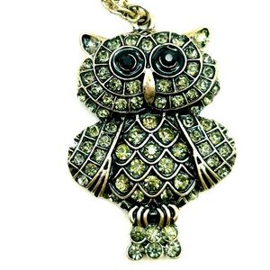 Vintage Horned Owl Necklace 🦉
